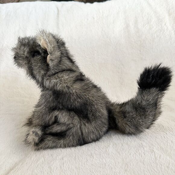 Folkmanis Small Coyote Hand Puppet Plush Gray 9” Realistic Pretend Play - Picture 2 of 7